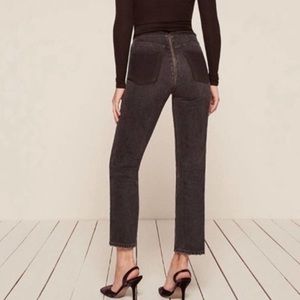 Reformation dark wash high waisted jeans size 27